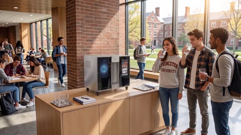 AquaVenia Countertop 50 in a workplace or campus setting